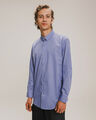 Camisa Slim Azul,AZUL ACERO